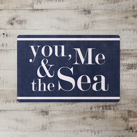 You, Me & the Sea Floor Mat